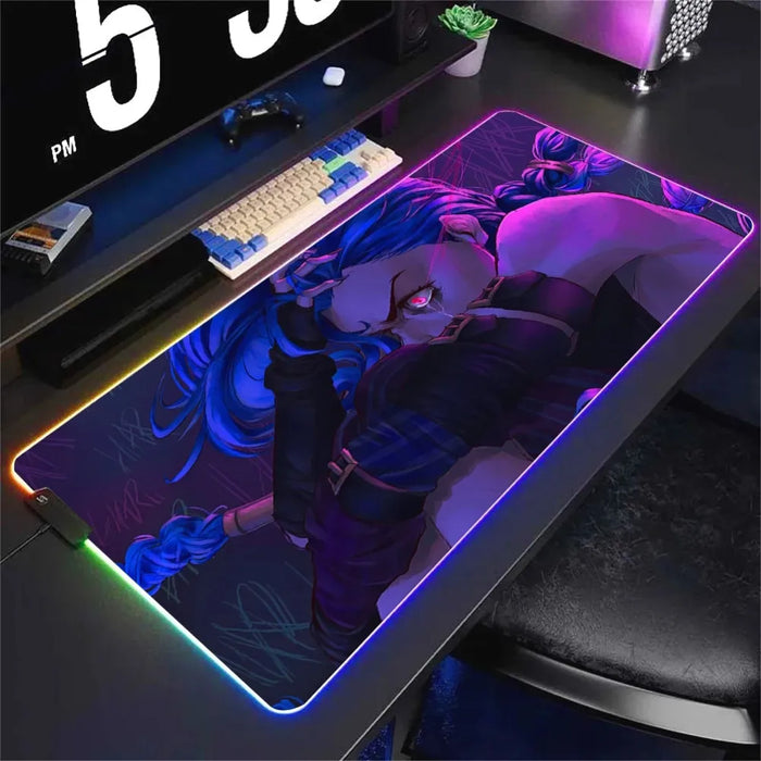 Trois visuels autour de Jinx — Tapis de Souris XXL Jinx RGB