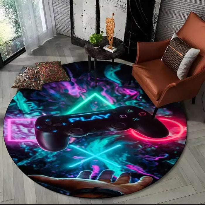 What it doesn't do — A bold geek look and maximum durability – Gaming floor mat