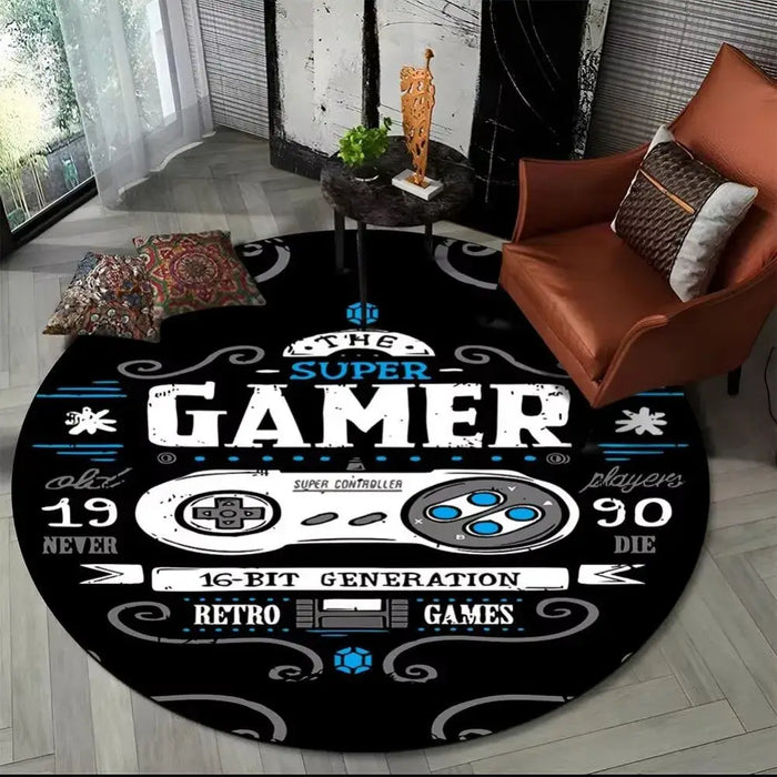 What it doesn't do — A round shape for a unique setup – Stylish and robust gaming floor mat
