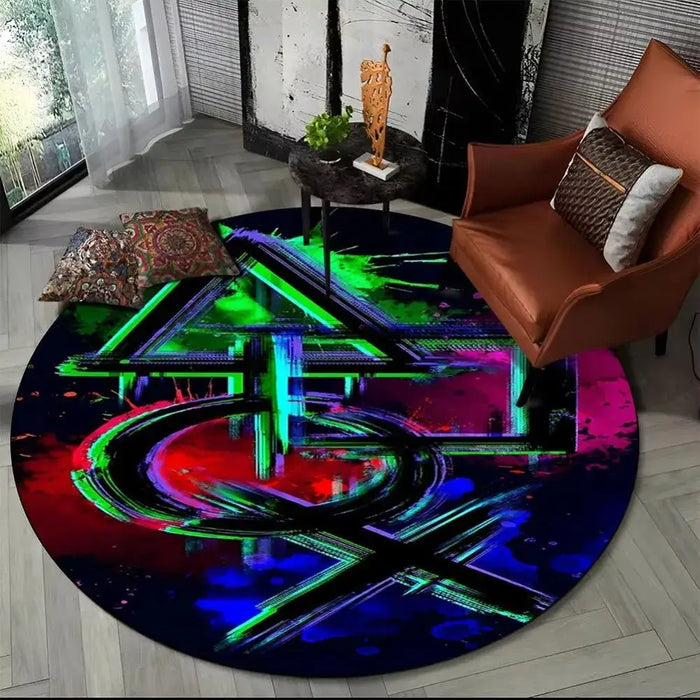 What it actually protects — A round shape for a unique setup – Stylish and robust gaming floor mat