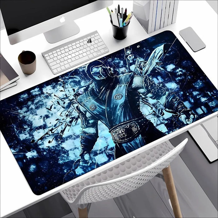 Un tissu doux de 2 mm — Tapis de Souris Gamer Mortal Kombat Dragon - Grand Format