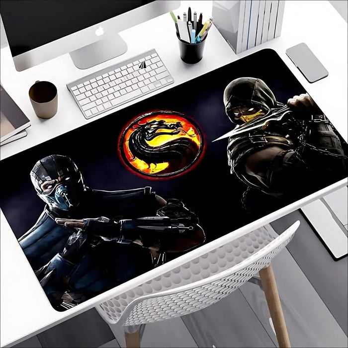 Ce qu'il ne fait pas — Tapis de Souris Gamer Mortal Kombat Dragon - Grand Format
