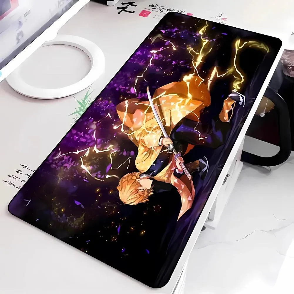 Anime RGB Tapis De Souris De Jeu, 900 X 400 X 3 Mm, Grand Tapis De Souris, Sous-main LED, Avec