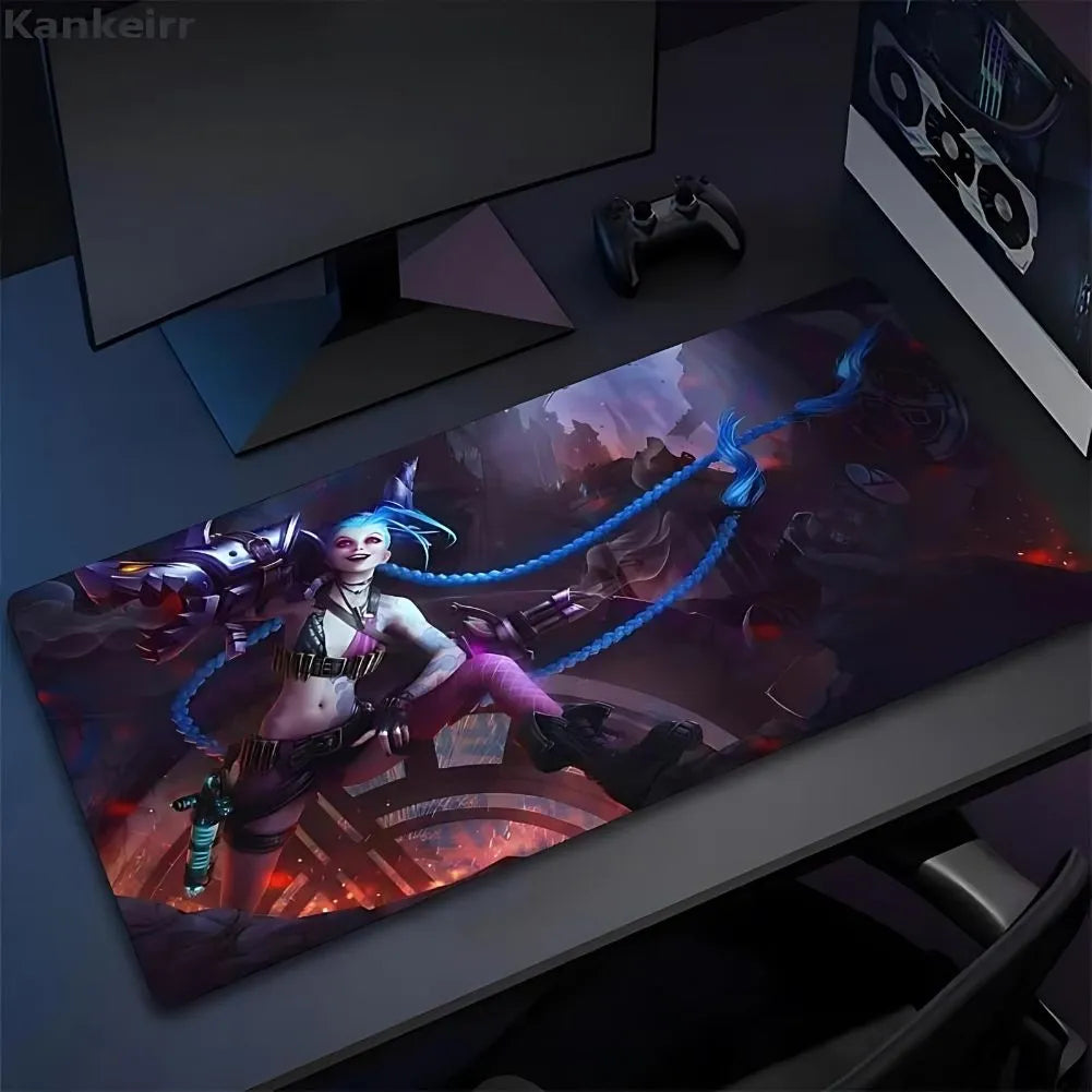 Tapis de souris XXL - LOL Jinx