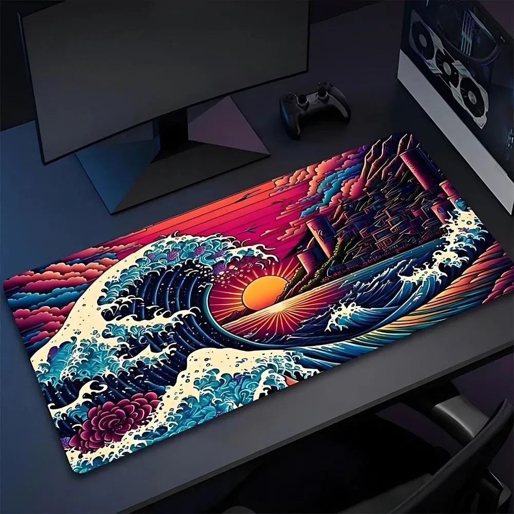 Tapis de souris XXL Coucher de soleil