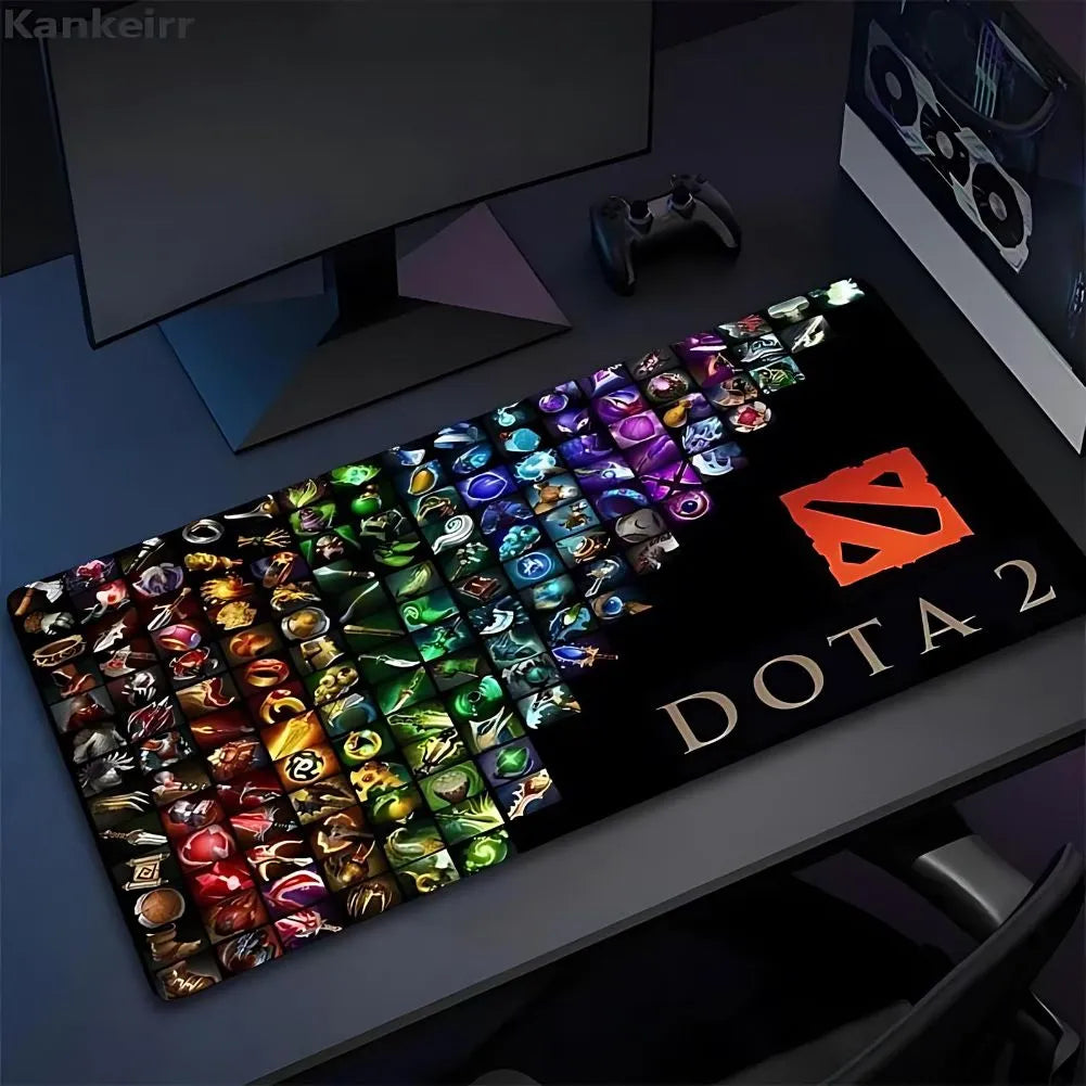Tapis de souris XXL Dota 2 Moba Noir
