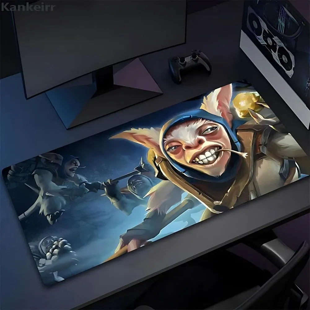 Tapis de souris XXL Dota Jaune