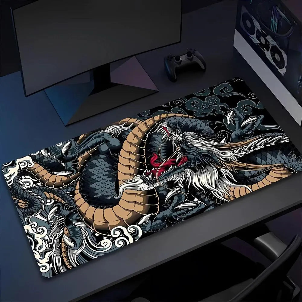 Tapis de souris XXL Dragon vert