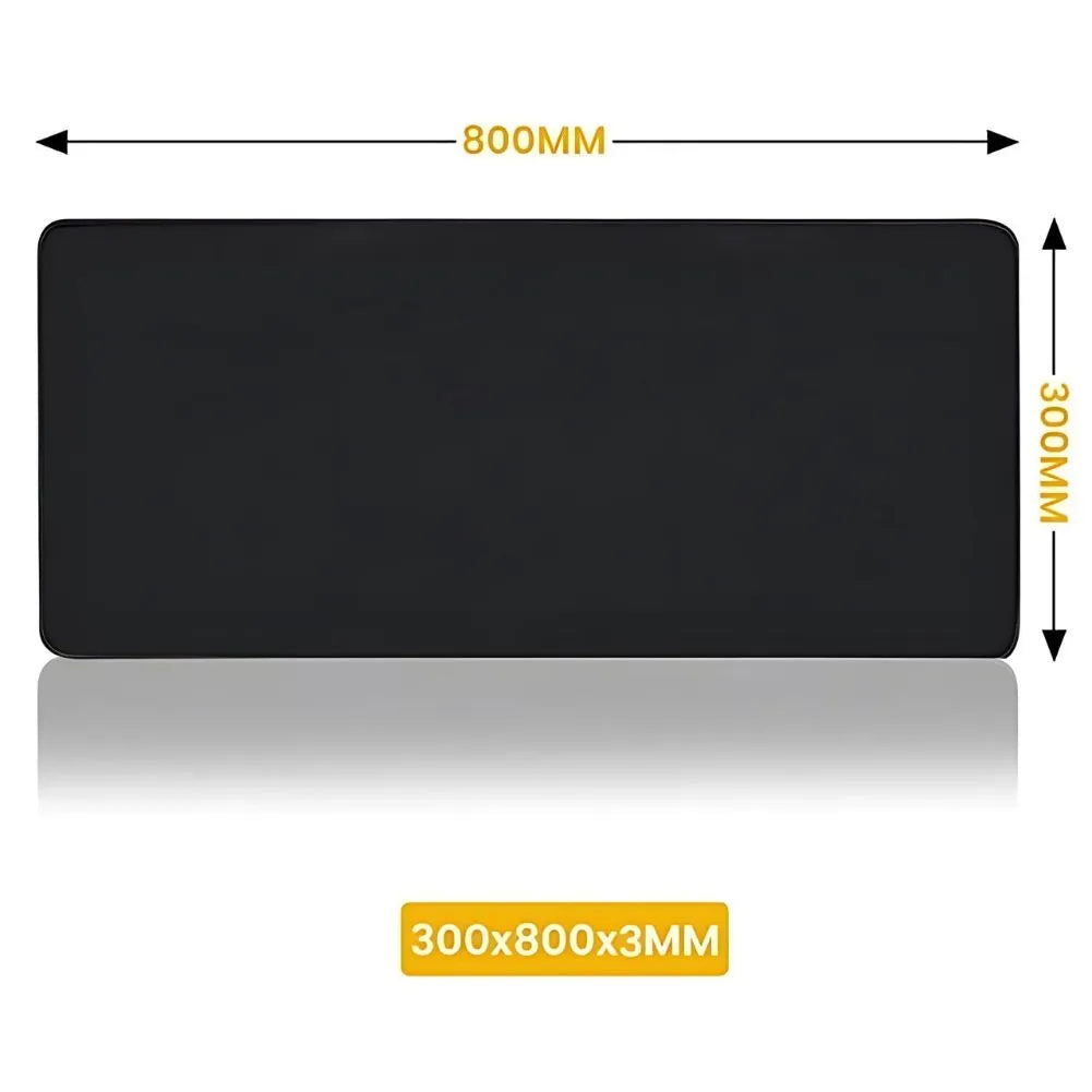 Tapis de souris XXL Noir 300x800x3mm