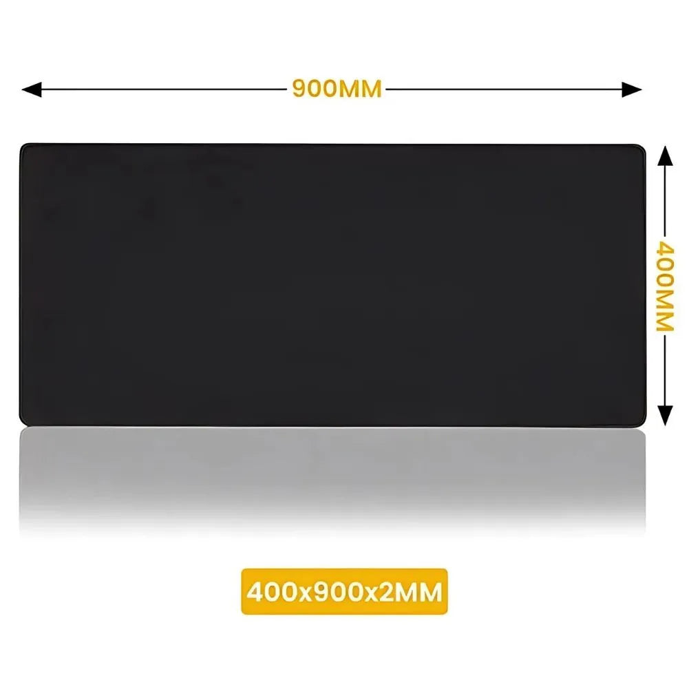 Tapis de souris XXL Noir 400x900x2mm