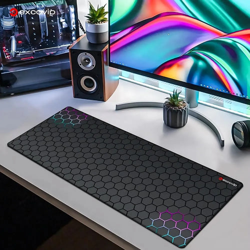Tapis de Souris XXL Noir - Confort Gaming