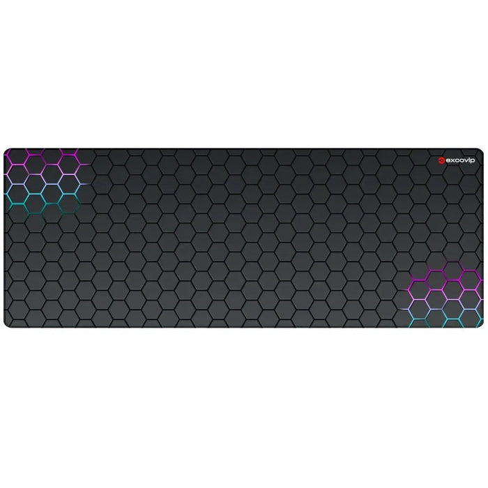 Washable fabric, 2 mm — XXL Black Mouse Pad - Gaming Comfort