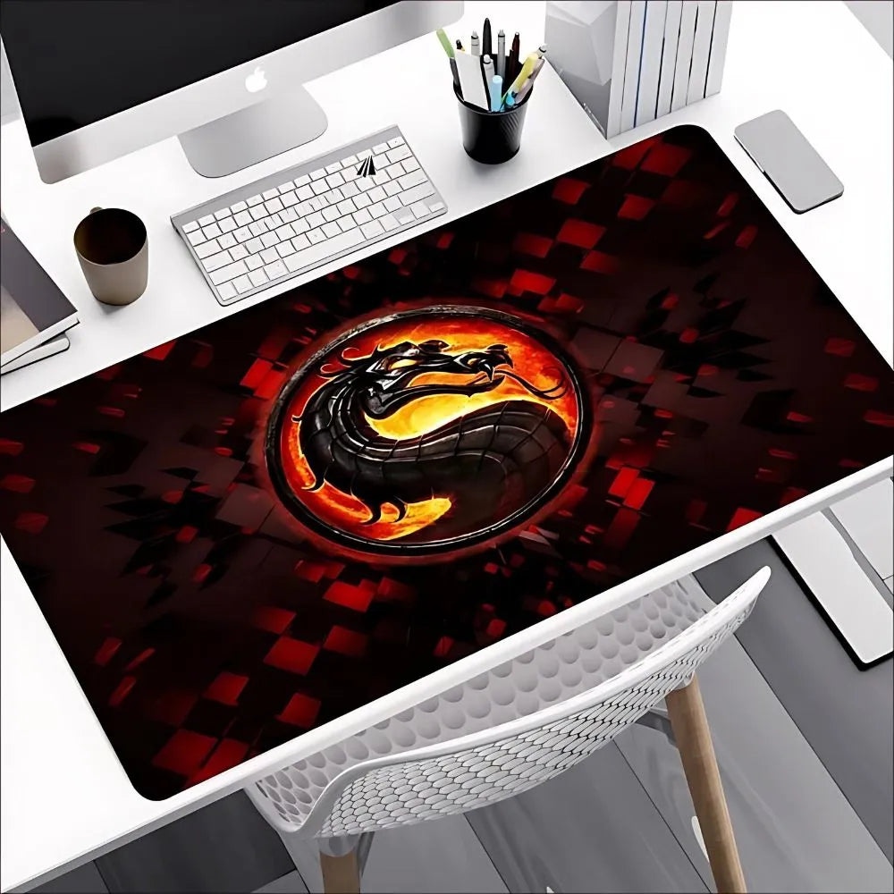Tapis de souris gamer Mortal Kombat Noir