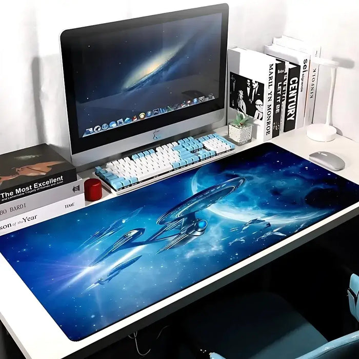Smooth cloth, stitched edges, up to 1 m — Star Trek Mouse Pad - Gaming &amp; Office