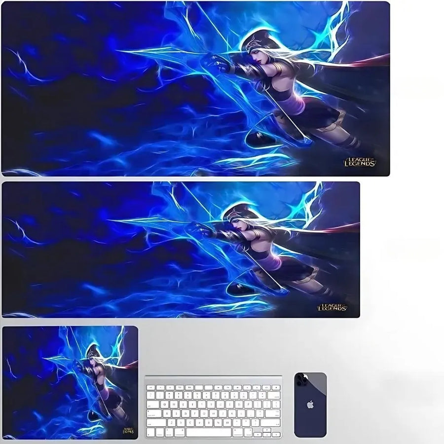 Tapis de souris XXL League of Legends, tapis gamer grand format, visuel principal