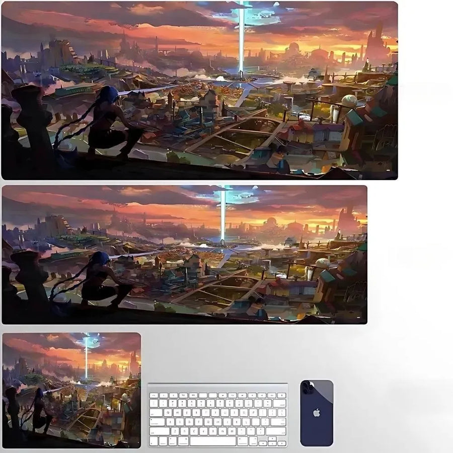 Tapis de souris XXL League of Legends, tapis gamer grand format, visuel 5