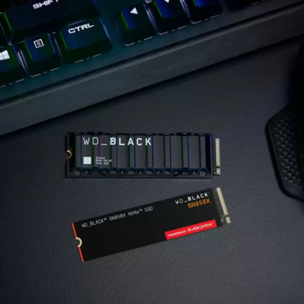 WD_BLACK SN850X NVMe – 1 To | PCIe 4.0 à 7300 Mo/s