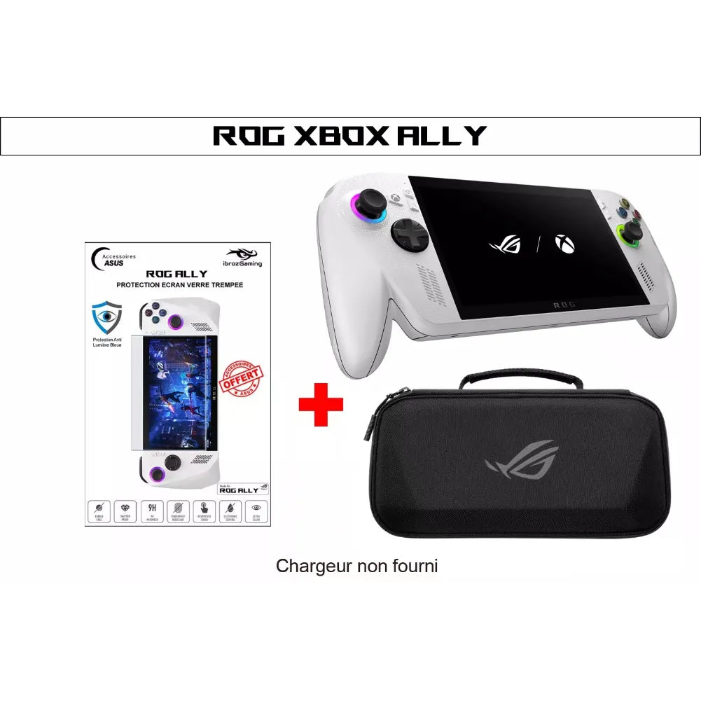 ROG Xbox Ally blanche – Console portable 7” 120 Hz VRR