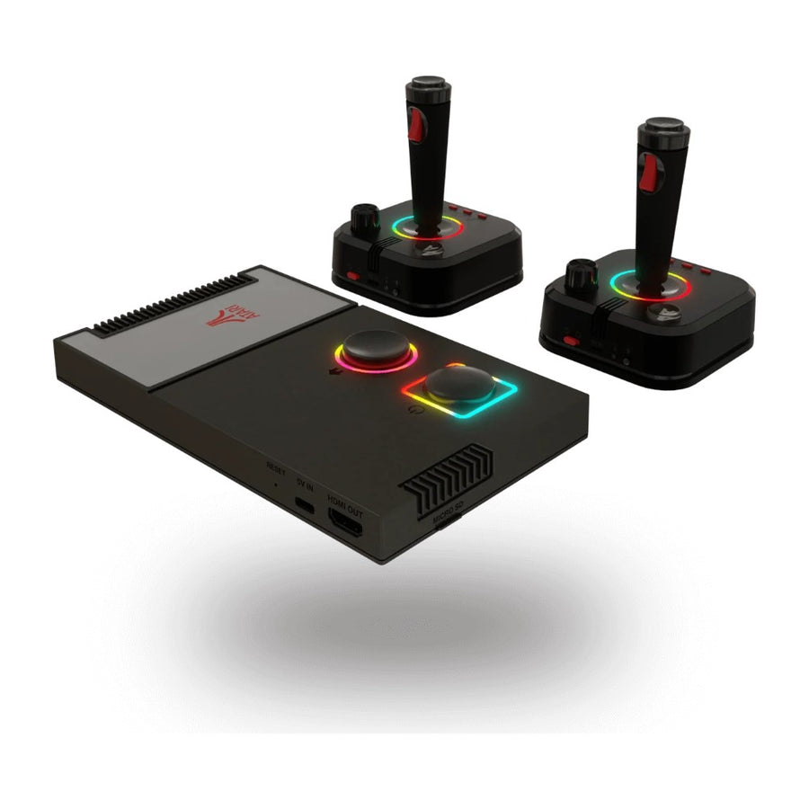 Atari Gamestation Pro My Arcade, console de salon HDMI avec 2 joysticks sans fil, autre vue
