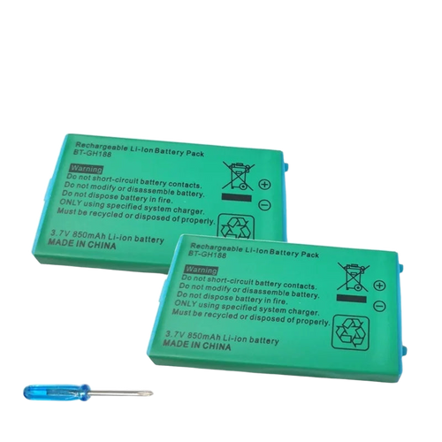 Batterie Game Boy Advance SP 850 mAh — remplacement AGS-003