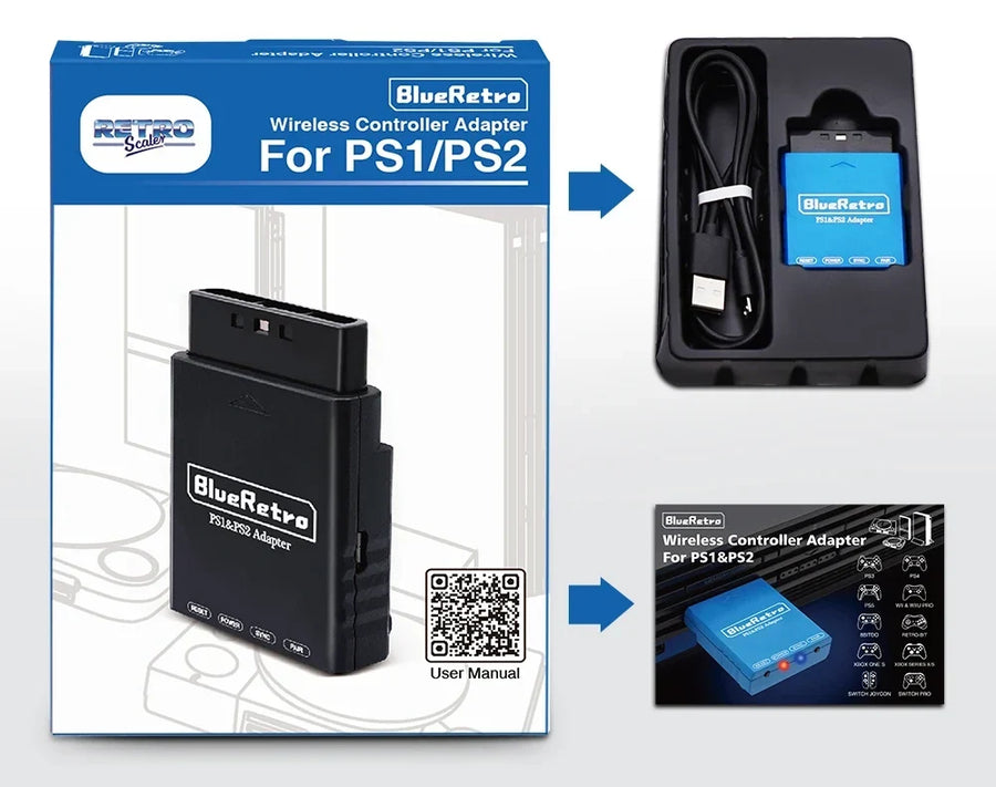 Adaptateur BlueRetro RetroScaler pour PS1 et PS2 — visuel 6