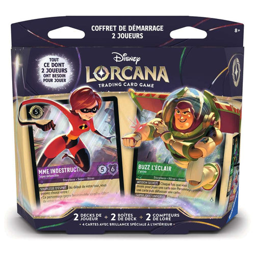Coffret 2 joueurs Disney Lorcana Chapitre 12 — 2 decks de 60 cartes