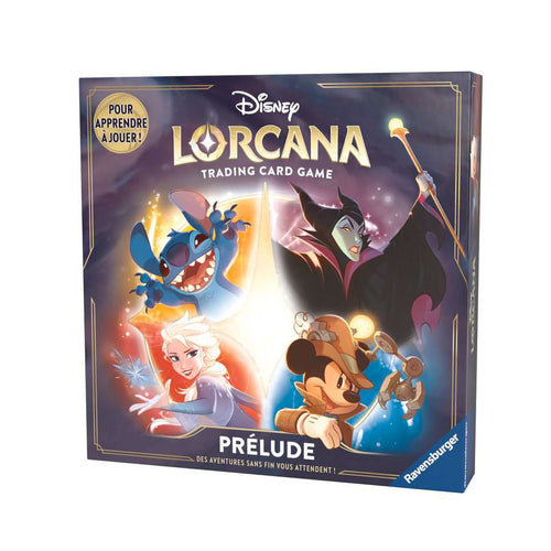 Coffret Disney Lorcana Prélude — set d'initiation pour apprendre à jouer