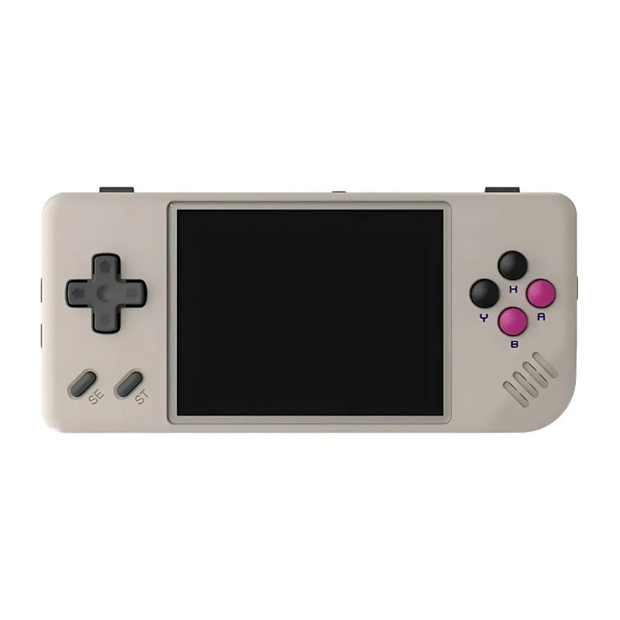 Console Anbernic RG28XX grise vue de face