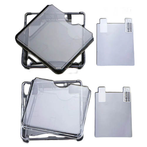 Clear protective case for Game Boy Advance SP + screen protector