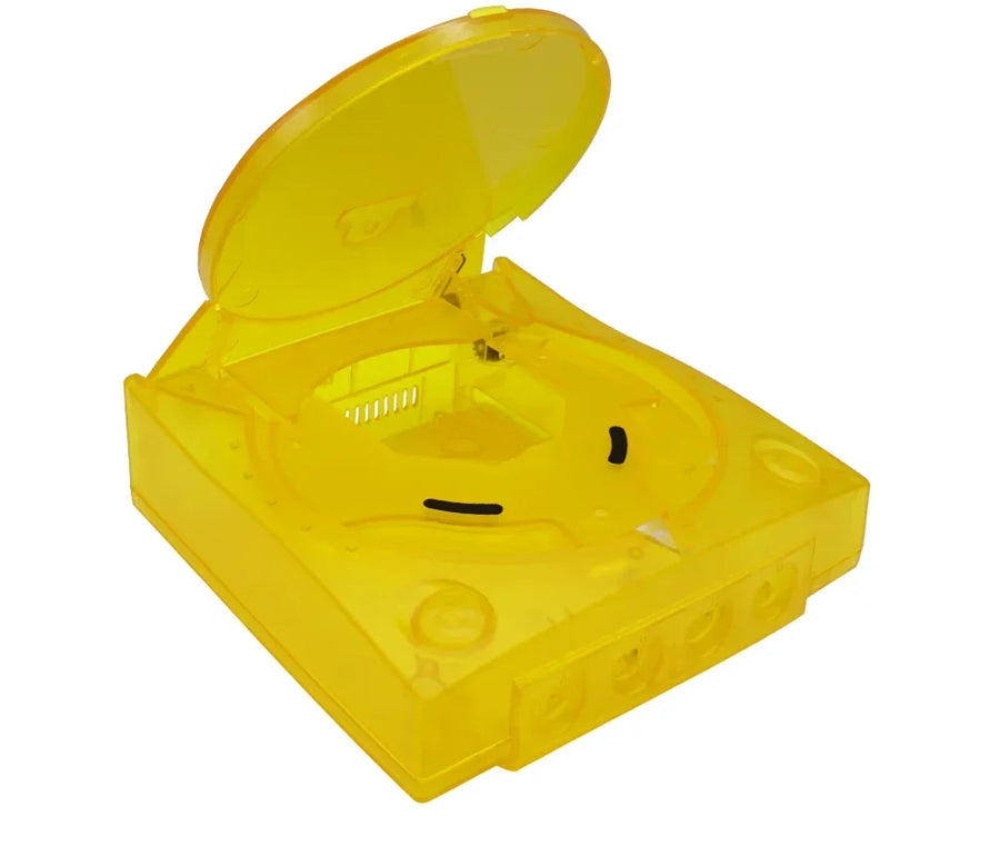 Coque de remplacement BitFunx pour Dreamcast, coloris jaune translucide — visuel 45