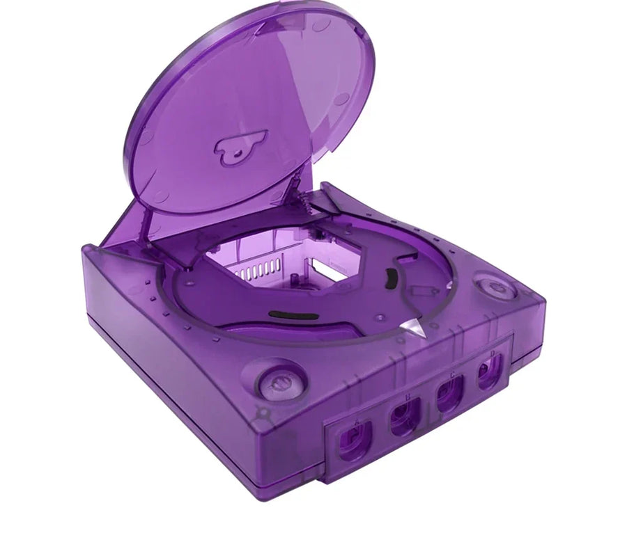 Coque de remplacement BitFunx pour Dreamcast, coloris violet translucide — visuel 52
