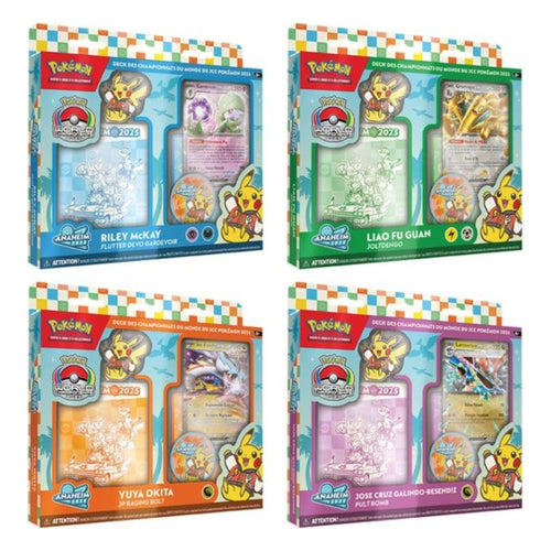 Deck des Championnats du Monde Pokémon — 2025 ou 2024