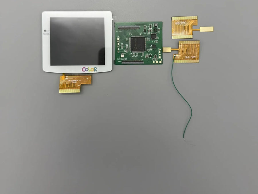 2.78-inch transflective screen for Game Boy Color, white glass lens — image 30