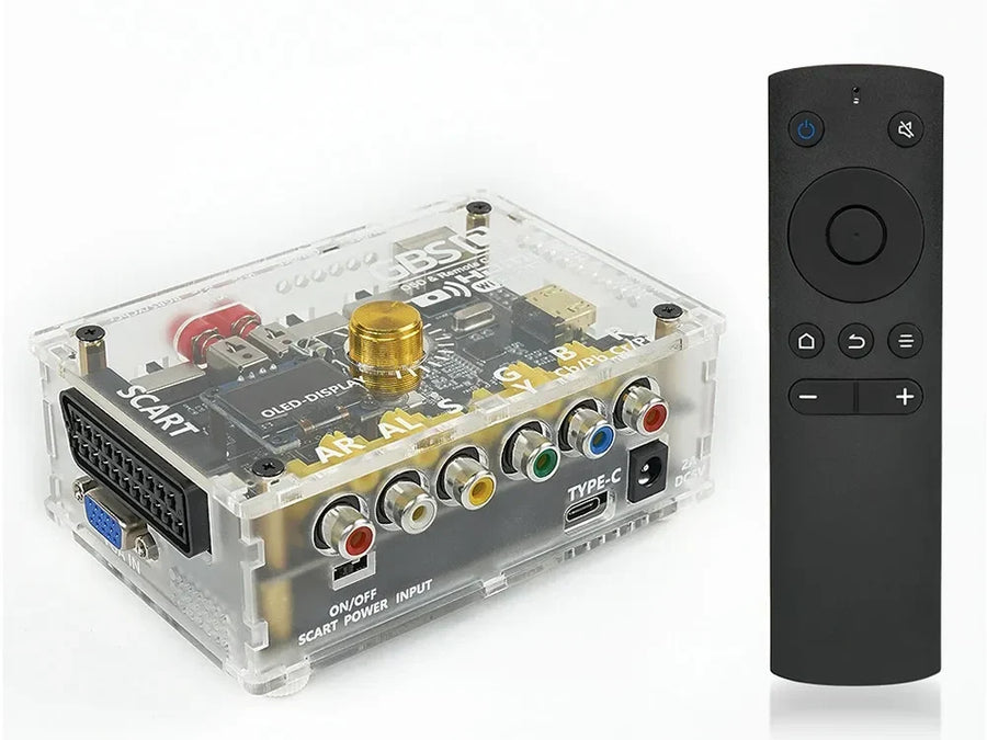 Convertisseur vidéo GBS-Control Mini, boîtier acrylique, Blanc translucide — visuel 15