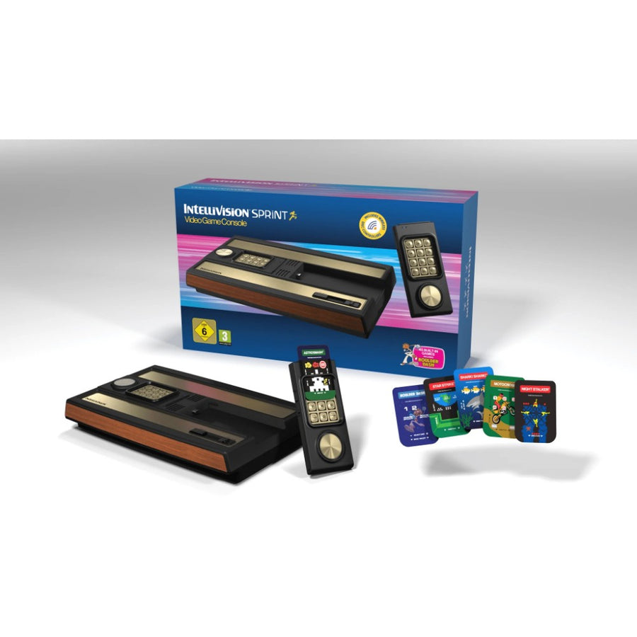 Intellivision Sprint, console de salon HDMI avec 2 manettes sans fil