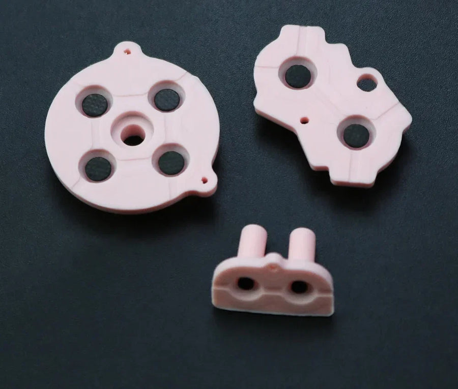 Caoutchoucs conducteurs pour Game Boy Advance : membranes A-B, croix directionnelle et Start/Select — visuel 5