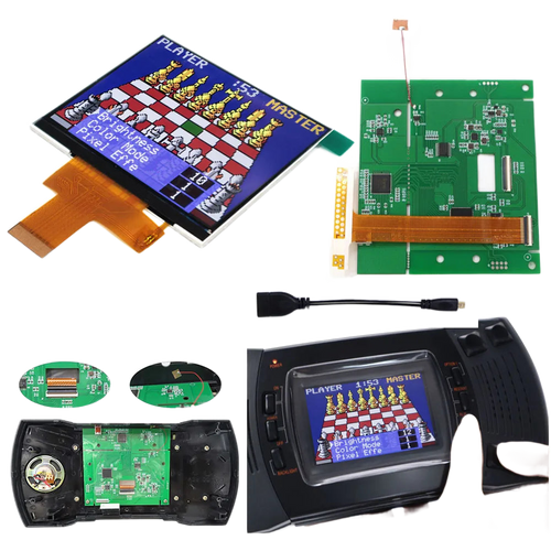 Kit écran IPS 3,5 pouces pour Lynx II — 640×480 et sortie HDMI 720p