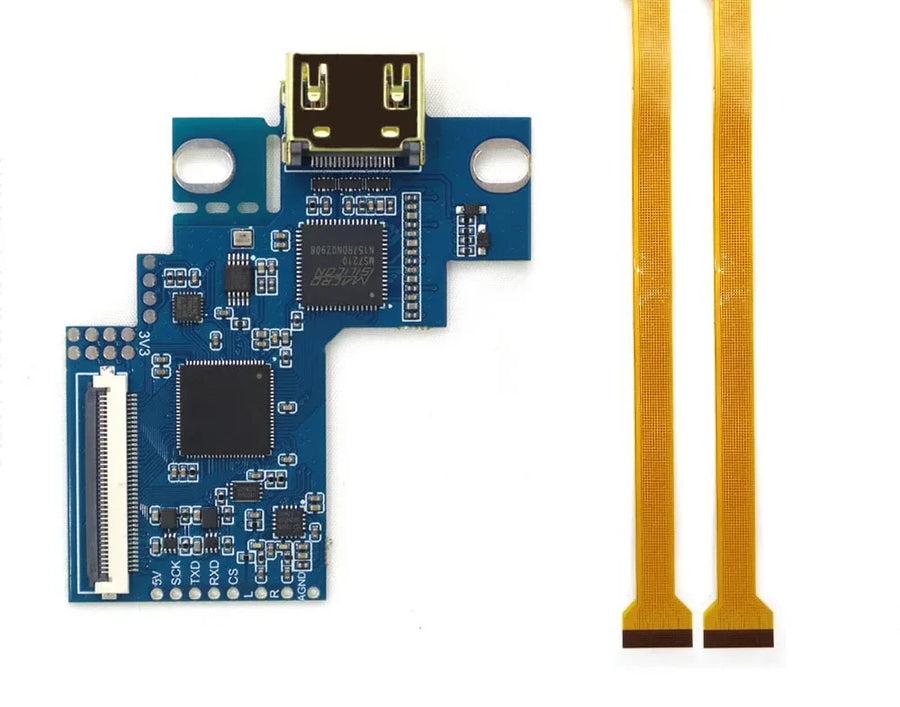 Internal HDMI kit for PSone, video chip CXD8561CQ · 2 ribbon cables — image 1