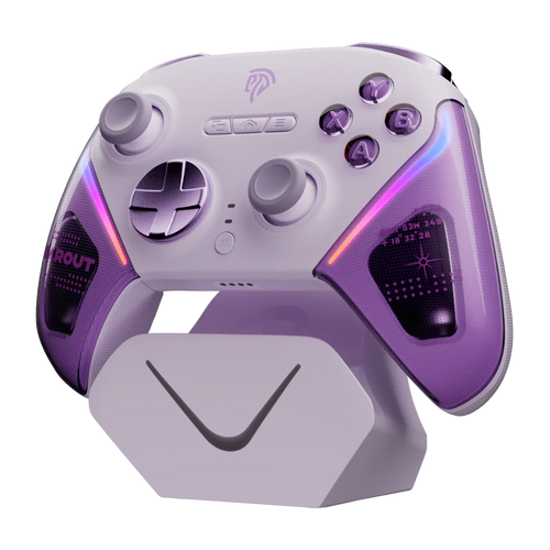 EasySMX D10 Purple controller: TMR sticks, dock, 1000Hz 