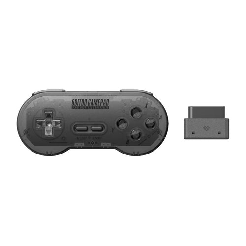 8BitDo SN30 SNES Controller Black – The Wireless 2.4G Retro Experience