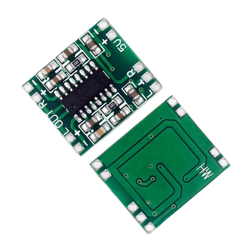 PAM8403 2 × 3 W audio amplifier module — class D, 5 V USB