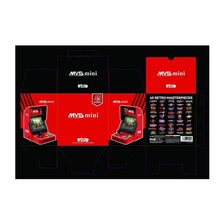 MVS Mini, mini borne d'arcade SNK à écran 3,5 pouces et 45 jeux intégrés
