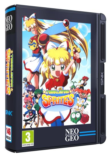 Boîtier de la cartouche NeoGeo Twinkle Star Sprites
