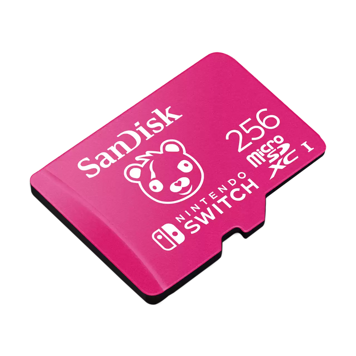 What you're paying for — SanDisk microSDXC Fortnite 128GB for Nintendo Switch