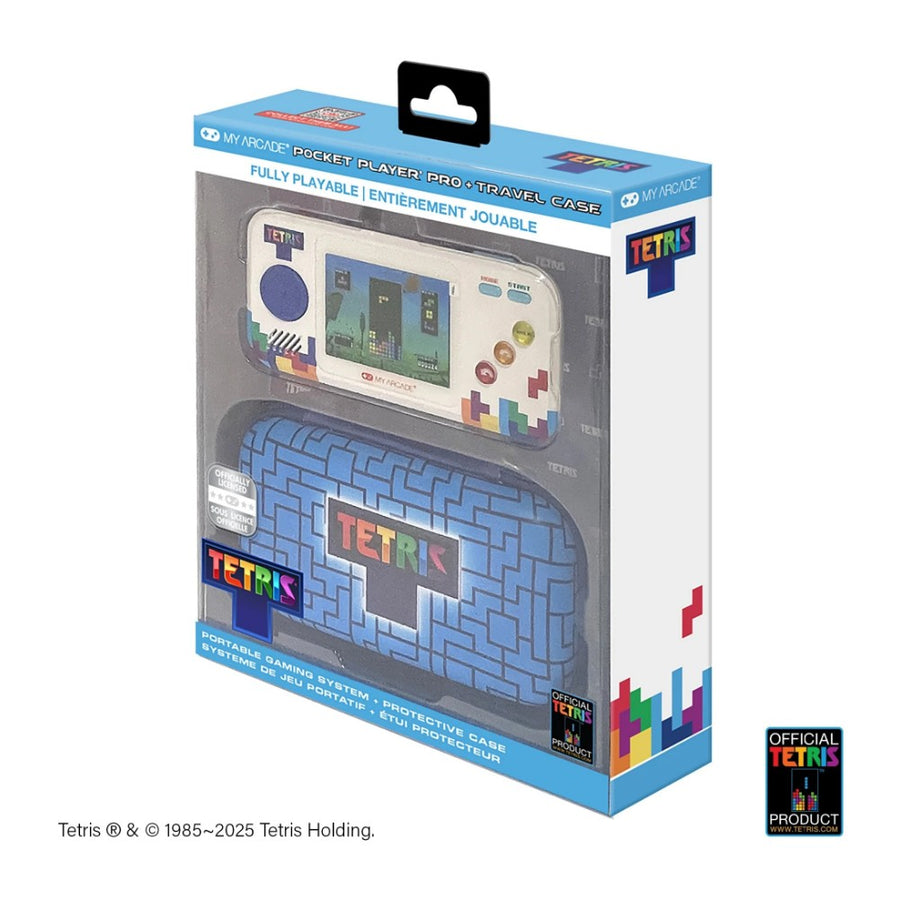 Pocket Player Pro My Arcade, console de poche à écran vertical 2,75 pouces, édition Tetris