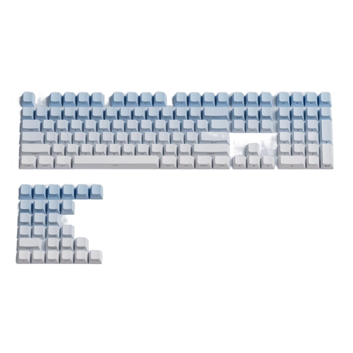 Akko 135-key PBT keycap set — Cherry profile, side-printed legends