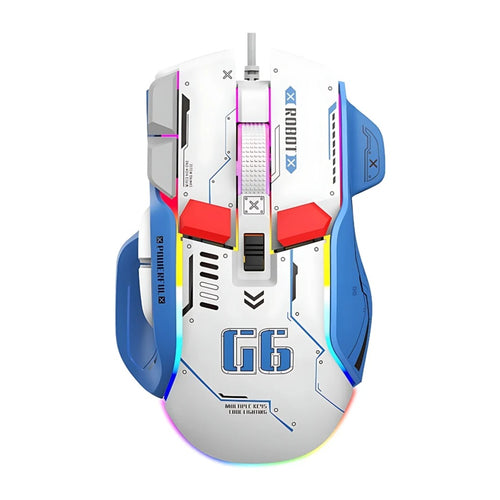 Souris Gamer Mecha – Précision, Réactivité et Style