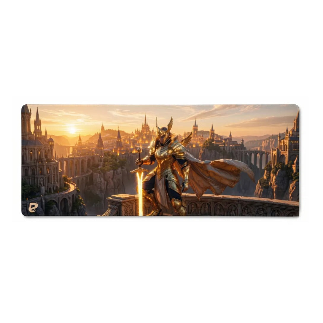 Tapis de souris XXL Chevalier d’Or PopMyPad, 900 x 400 mm, visuel principal