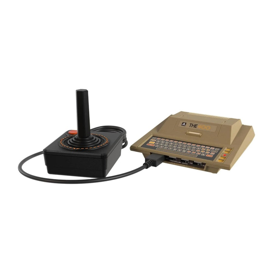THE400 Mini, réplique en demi-taille de l'ordinateur Atari 400, avec joystick THECXSTICK