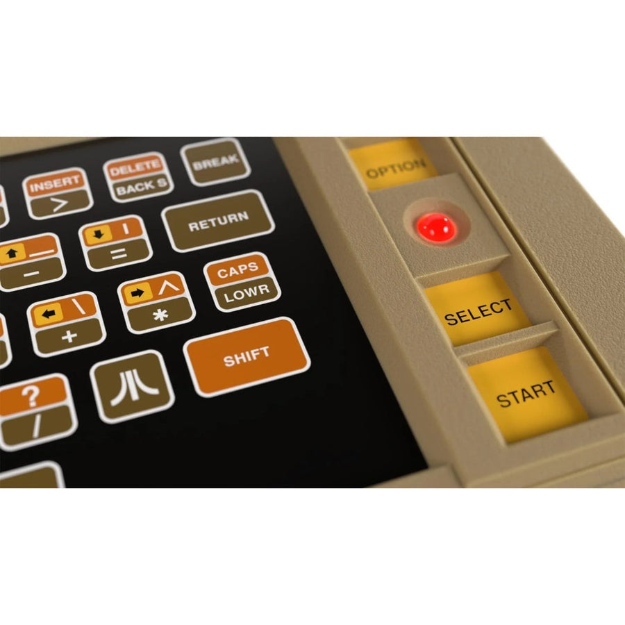 THE400 Mini, réplique en demi-taille de l'ordinateur Atari 400, détail du clavier